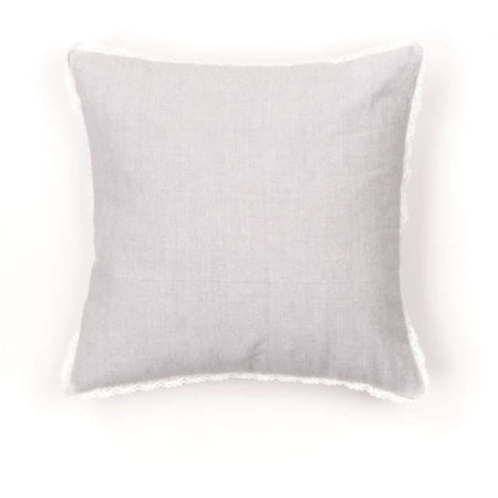 Cuscino - TODAY - CHARME - Chambray x Dentelle Capucine - 40 x 40 cm