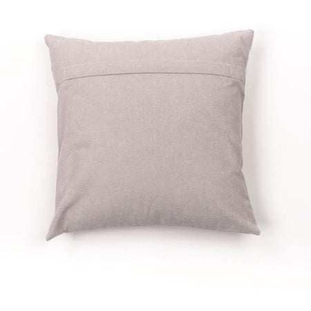 Cuscino - TODAY - CHARME - Slub x Chambray x Pompon Berenice - 40 x 40 cm
