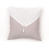 Cuscino - TODAY - CHARME - Slub x Chambray x Pompon Berenice - 40 x 40 cm