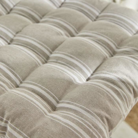 Seduta trapuntata - TODAY - CHARME - Stampa Berenice - 40 x 40 cm