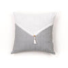 Cuscino - TODAY - CHARME - Slub x Chambray x Pompon Capucune - 40 x 40 cm