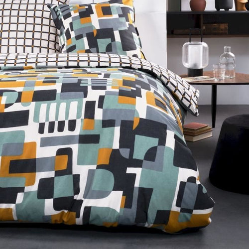 Completo letto - TODAY - Sunshine - 116545 - 2 persone - 240x260 cm - Cotone - Stampato 9.43