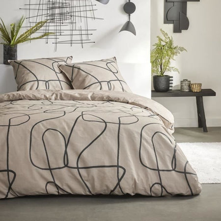 Set copripiumino - TODAY - Sunshine 0.20 - 220x240cm - 2 persone - Stampato - Cotone 57 fili