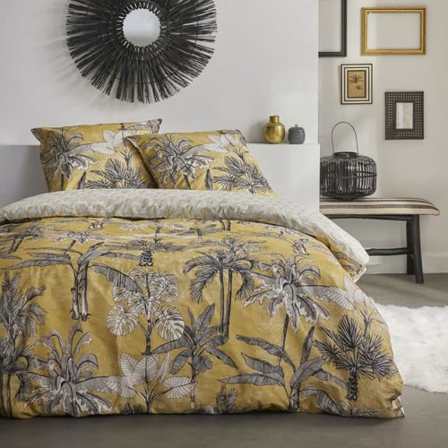 Set di biancheria da letto stampata SUNSHINE LOUISA - TODAY - Giallo 260x240cm