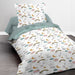 TODAY Kids First 1.15 Completo letto per bambini - 1 persona - Copripiumino 140 x 200 e 1 federa 63 x 63 cm - Stampa bianca