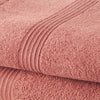 TODAY Set 1 Telo Bagno 100% cotone 70x30 cm + 1 Telo Bagno 50x100 cm - Terracotta