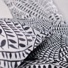 Completo letto matrimoniale -TODAY - 240x200 cm - 100% Cotone - Bianco e Nero
