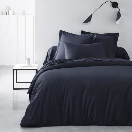 Oggi Essential oggi Charg - 140 x 190 cm - 2 persone - 100% una cotone - navy