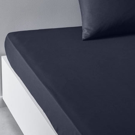 Oggi Essential oggi Charg - 140 x 190 cm - 2 persone - 100% una cotone - navy