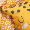 TODAY Divertente set biancheria da letto per bambini - 140x200 cm - 100% cotone - stampa leopardata
