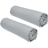 Set di 2 maledizioni essenziali di teday - 90 x 190 cm - 1 persona - 100% cotone - acciaio