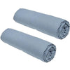 Set di 2 cover fogli oggi essenziali - 140 x 190 cm - 2 persone - 100% cotone - denim