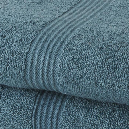 Set di 2 asciugamani TODAY 50x90 cm 100% Cotone - Pavone