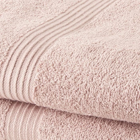Set di 2 asciugamani TODAY 50x90 cm 100% Cotone - Rosa sabbia