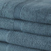 2 asciugamani bagno TODAY 50x90 + 2 teli bagno 70x130 cm 100% Cotone - Pavone