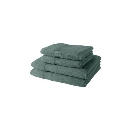 2 asciugamani bagno TODAY 50x90 + 2 teli bagno 70x130 cm 100% Cotone - Celadon
