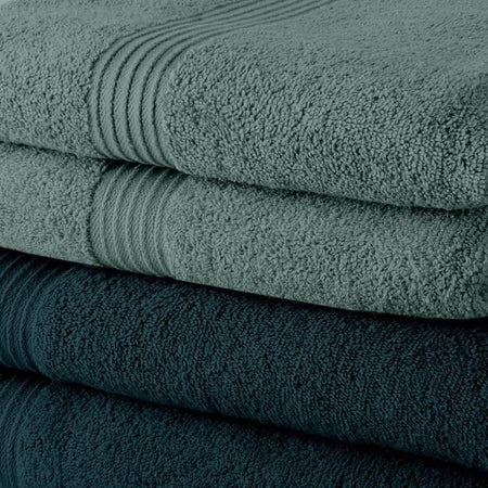 Set 10 asciugamani TODAY 50x90 cm 100% Cotone - 5 pavone + 5 cecidon