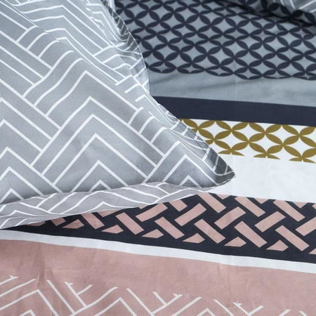 Completo letto matrimoniale - TODAY - Sunshine 15.9 - 220 x 240 cm - 100% Cotone stampato