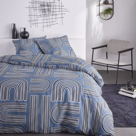 Completo letto - TODAY - Sunshine - 123022 - 2 persone - 240x260 cm - Cotone - Stampato 15.26