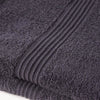 TODAY Essential - Set 2 Asciugamani 50x90 cm 100% Cotone colore antracite