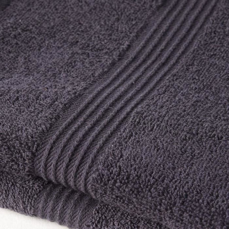 TODAY Essential - Set 2 Asciugamani 50x90 cm 100% Cotone colore antracite