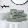TODAY Essential - Set 10 Asciugamani 50x90 cm 100% Cotone, colore Celadon