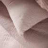 Completo letto - TODAY - 123332 - 1 persona - 140x200 cm - Garza di cotone tinta unita - Rosa sabbia