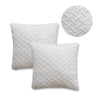 Set di 2 cuscini in memory foam 60x60 cm