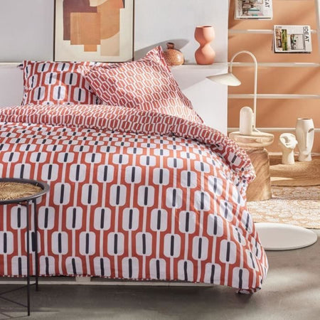 Set copripiumino - TODAY - Sunshine 17.16 - 220x240cm - 2 persone - Stampato - Cotone 57 fili