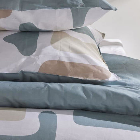 Set copripiumino - TODAY - Sunshine 17.29 - 220x240cm - 2 persone - Stampato - Cotone 57 fili