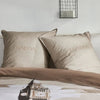 Completo letto - TODAY - JAVA - 2 persone - 240x220 cm - Cotone - Stampa Londra - Beige