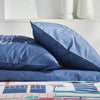 Completo letto - TODAY - JAVA - 2 persone - 240x220 cm - Cotone - Stampa Los Angeles - Blu