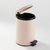 Pattumiera da bagno - TODAY - UTILITY - 3 L -  17 xx H 25 cm - Polipropilene - Rosa tenue