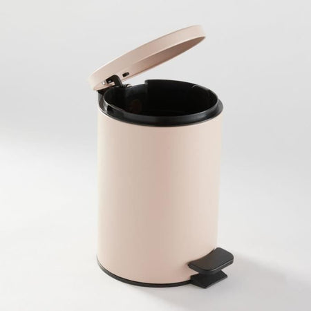 Pattumiera da bagno - TODAY - UTILITY - 3 L -  17 xx H 25 cm - Polipropilene - Rosa tenue