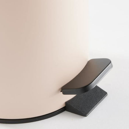 Pattumiera da bagno - TODAY - UTILITY - 3 L -  17 xx H 25 cm - Polipropilene - Rosa tenue
