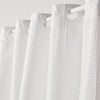 Tenda da doccia a nido d'ape - Bianca - Poliestere - 180 x 200 cm - 12 ganci - UTILITY - TODAY