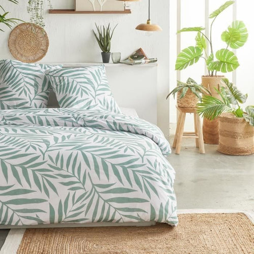 Completo letto - TODAY Crazy - Stampa floreale - 2 persone - 220 x 240 cm - Bianco
