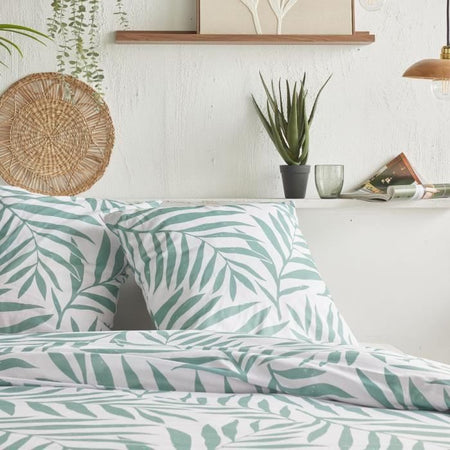 Completo letto - TODAY Crazy - Stampa floreale - 2 persone - 220 x 240 cm - Bianco