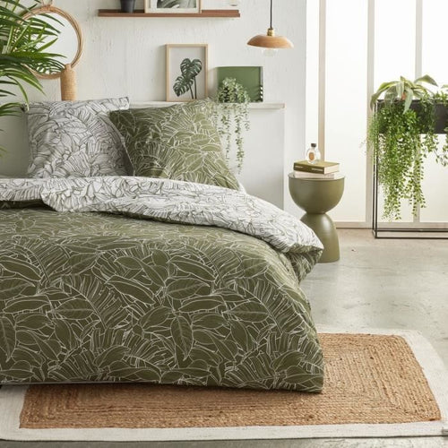 Completo letto - TODAY Crazy - Stampa Jungle - 2 persone - 220 x 240 cm - Verde