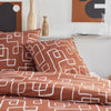 Completo letto - TODAY Crazy - Stampa grafica - 2 persone - 220 x 240 cm - Arancione