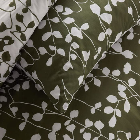 Completo letto - TODAY Crazy - Stampa floreale - 2 persone - 220 x 240 cm - Verde