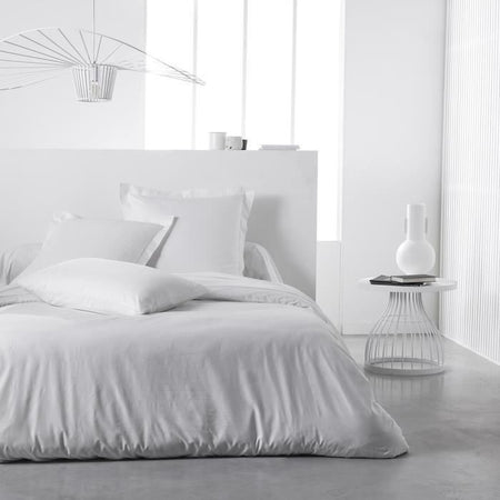 Oggi Essential oggi Charg - 140 x 200+30 cm - 2 persone - 100% une cotone - craie