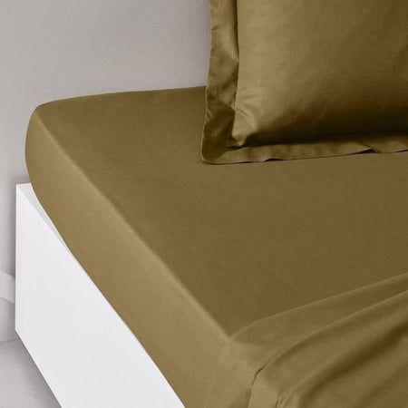 Oggi Essential oggi Charg - 140 x 200+30 cm - 2 persone - 100% una cotone - bronzo