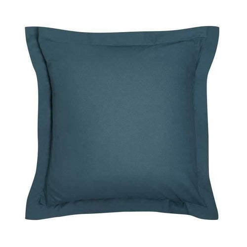 Pillow Pillowcase oggi essenziale - 63 x 63+5 cm - 100% una cotone - pavone