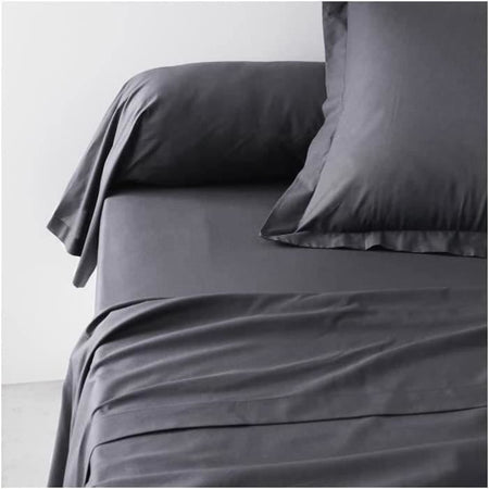 Taie de bocin teday essenziale - 45 x 185 cm - 100% United Cotton - Carbone