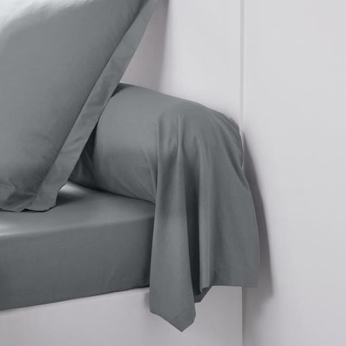 Taie de Bocin oggi essenziale - 45 x 185 cm - 100% une cotone - acciaio
