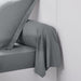 Taie de Bocin oggi essenziale - 45 x 185 cm - 100% une cotone - acciaio