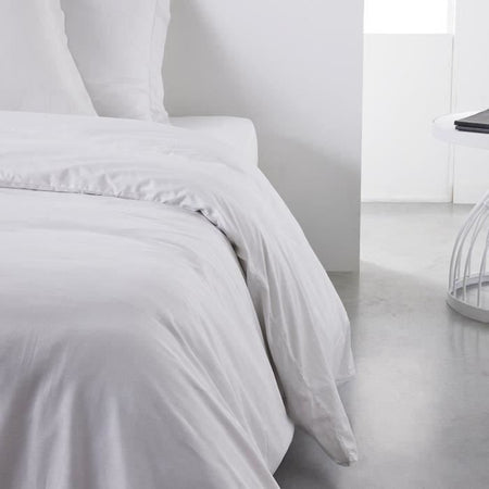 Oggi Copertura Duyt essenziale - 240 x 260 cm - 2 persone - 100% une cotone - gesso