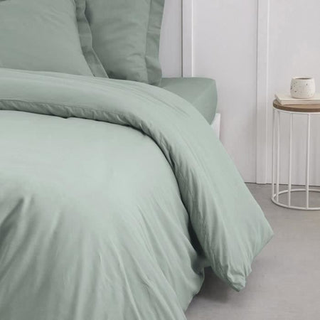 Oggi copertura del piumone essenziale - 240 x 260 cm - 2 persone - 100% una cotone - Ceudon