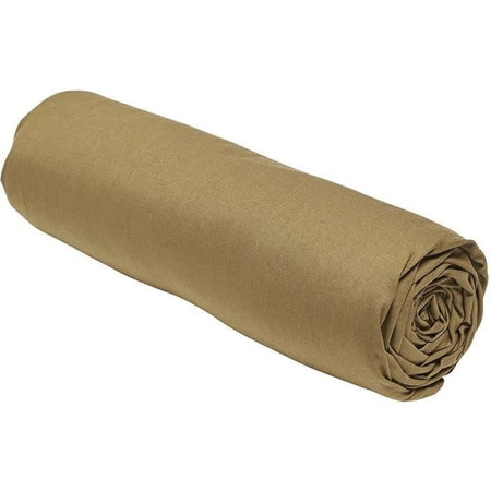 Lenzuolo con angoli - TODAY - 180 x 200 cm + 30 cm - Cotone - Bronzo biologico
